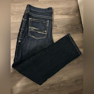 Ariat Men's Deep Indigo Straight Jeans